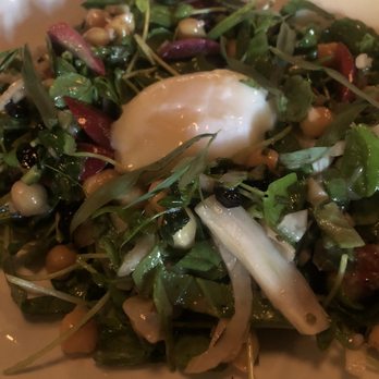 Grey Ghost - Sprout salad w/ poached egg - American Near Me - Detroit, Michigan