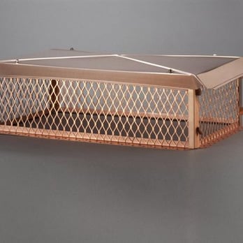 Best Chimney Services - Copper flat lid Rain Cap - Chimney Sweeps Near Me - Dedham, Massachusetts