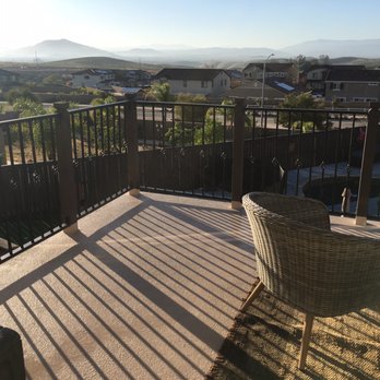 Hall's Deck Coating - AFTER PHOTO- perfectly sealed deck - General Contractors Near Me - Lake Elsinore, California