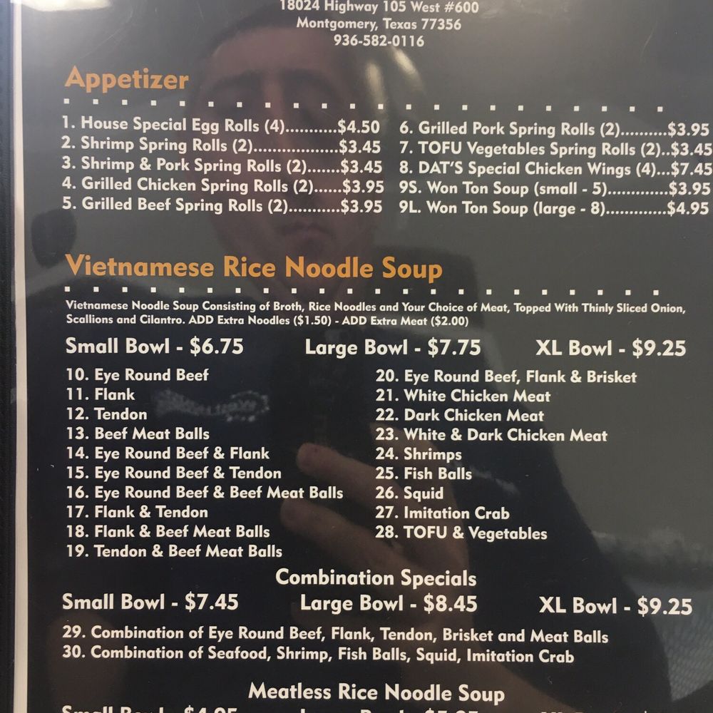 Pho Dat Vietnamese Cafe - New menu - Vietnamese Near Me - Montgomery, Texas Pho Dat Vietnamese Cafe - New menu - Vietnamese Near Me - Montgomery, Texas