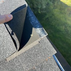 Clever Inspections - Shingle not adhered