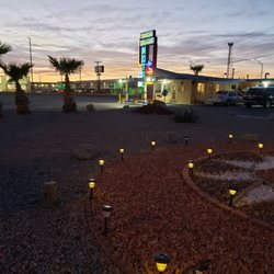 White Sands Motel - Just follow the path and don't feed the flamingos.