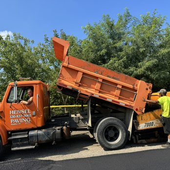 Hensel Paving - Hensel Paving new asphalt being delivered! - Masonry/Concrete Near Me - North Lawrence , Ohio
