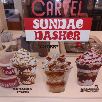 Carvel - Their new sundae dashers - Ice Cream & Frozen Yogurt Near Me - Bakersfield, California