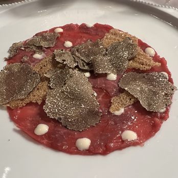Il Carpaccio - Beef carpaccio with truffle - Italian Near Me - Paris, 75
