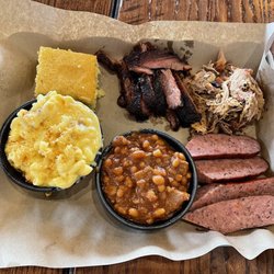 Mission BBQ - Meat Sampler.