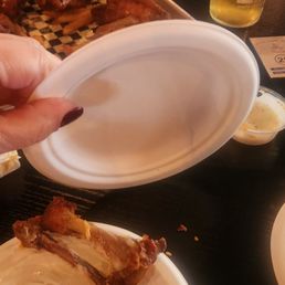 Tiny paper plates Tiny paper plates