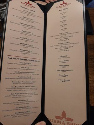 Menu photo 8 Burma Spice Redwood City, CA