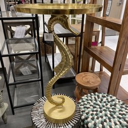 HomeGoods - Seahorse table. I'm in love!