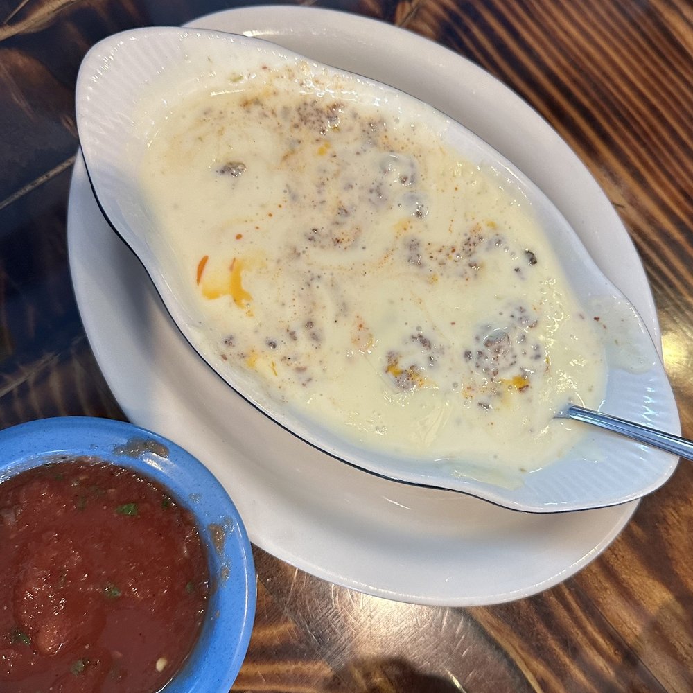 El Mezcal Mexican Restaurant Mount Dora - Chori-queso $7.50 - Mexican Near Me - Mt Dora, Florida
