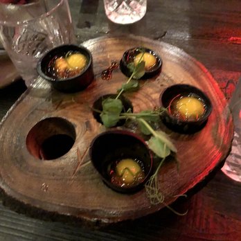 Blind Ox - Oyster shooters with uni - Tapas/Small Plates Near Me - Honolulu, Hawaii