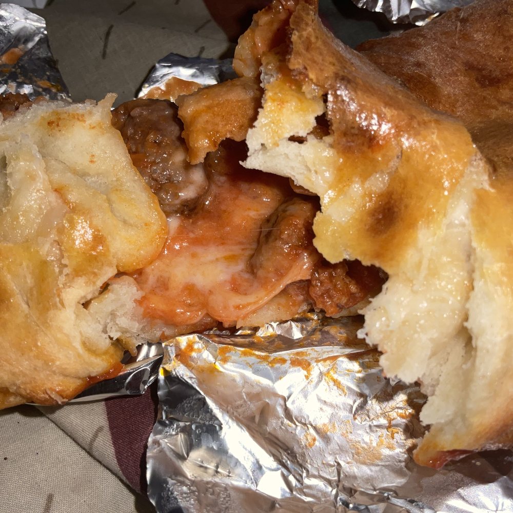 Ashley’s Kitchen - Inside meatball stuffed bread - Salad Near Me - New Kensington, Pennsylvania