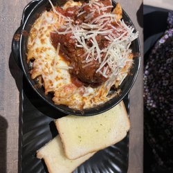 Downtown Tavern - Penne pomodoro with meatball