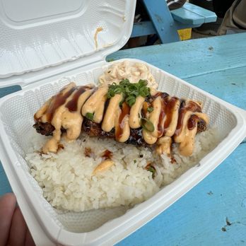 Da Bald Guy - Furikake crusted salmon - Food Trucks Near Me - Kahuku, Hawaii Da Bald Guy - Furikake crusted salmon - Food Trucks Near Me - Kahuku, Hawaii
