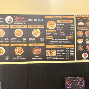 Mama Chang’s - Menu - Asian Fusion Near Me - Chamblee, Georgia