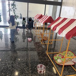 Cute set up for the Christmas event they did.