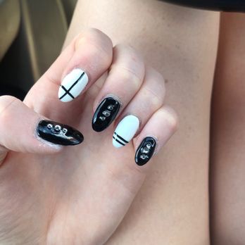 Lovely Nails - You can see how dry the skin sound my nails were after and messy with dust from the filling process. - Nail Salons Near Me - Newberg, Oregon