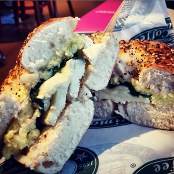 Baltimore Coffee & Tea - Everything bagel with egg, brie and spinach - Coffee & Tea Near Me - Odenton, Maryland