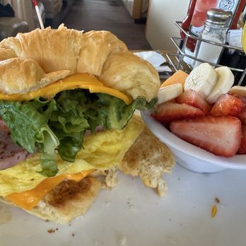 The Brig Restaurant - Croissant and fresh fruit! - Breakfast & Brunch Near Me - Dana Point, California The Brig Restaurant - Croissant and fresh fruit! - Breakfast & Brunch Near Me - Dana Point, California