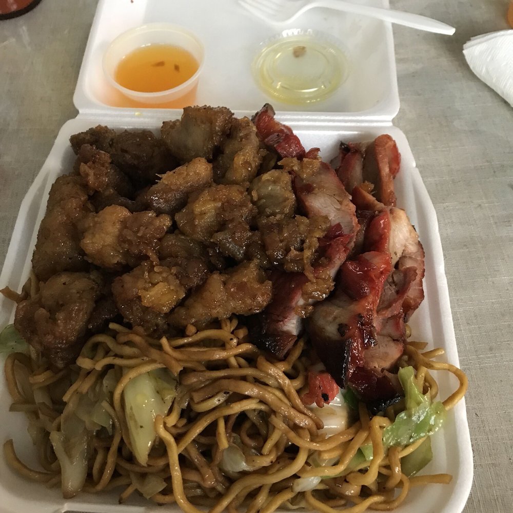 Bbq pork / Orange chicken combo no rice Bbq pork / Orange chicken combo no rice