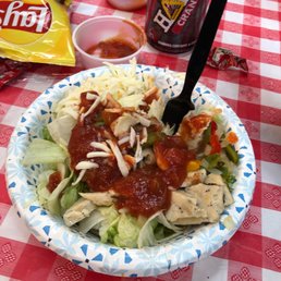 Fajita chicken salad Fajita chicken salad