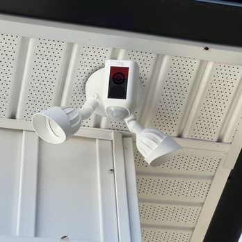 Mac's Wired - Ring Floodlight with Camera - Electricians Near Me Mac's Wired - Ring Floodlight with Camera - Electricians Near Me