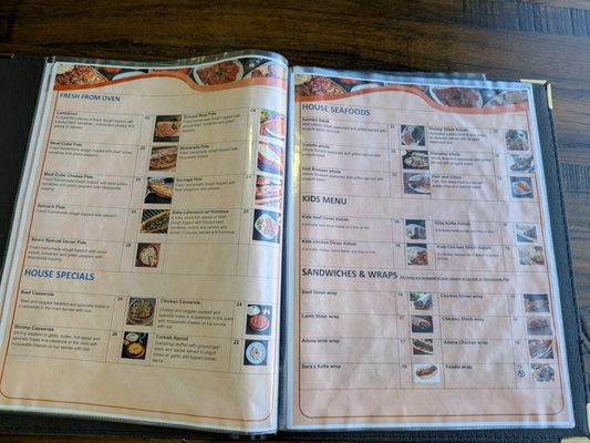 Menu photo 4 Sara's Kebab House Clearwater, FL