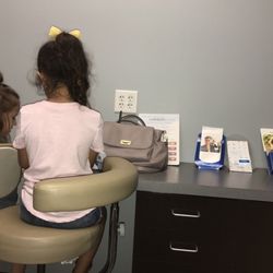 Alpha Dentistry - My kids waiting while I get a cleaning
