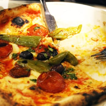 Franco Manca - Pizza n°6, with extra olives, green peppers & garlic pesto, Franco Manca - Pizza Near Me - London, XGL Franco Manca - Pizza n°6, with extra olives, green peppers & garlic pesto, Franco Manca - Pizza Near Me - London, XGL