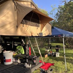 Reveille Peak Ranch - Camp setup