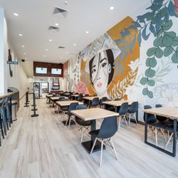 Tamarind - Indoor view with the beautiful mural!