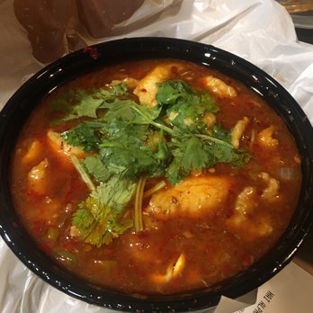 Bao Gogo - H4. Hot and Numbing Flounder Stone Pot - Szechuan Near Me - Alpharetta, Georgia