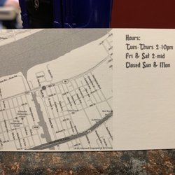 ZeroTolerance Ink Tattoo Studio - Back of business card
