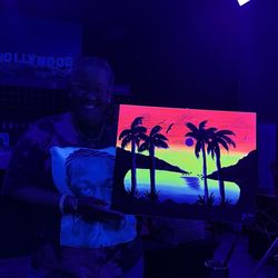 Joyful Expressions Paint and Taste - My painting