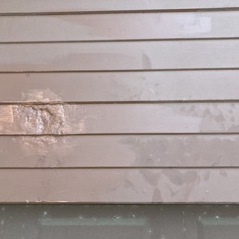 Mason Trees - This is what the front of my house looks like now, after Mason Trees damaged my house and failed to fix it. - Tree Services Near Me