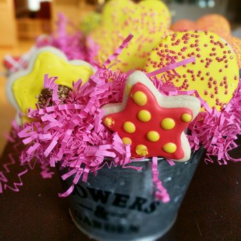 Cake Pop Creations - a bucket of decorated cookies - Bakeries Near Me Cake Pop Creations - a bucket of decorated cookies - Bakeries Near Me