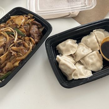 Dumplings & Beyond - Beef Chow Foon, Pork N ' Chives Dumpling - Chinese Near Me - Washington, DC, District of Columbia Dumplings & Beyond - Beef Chow Foon, Pork N ' Chives Dumpling - Chinese Near Me - Washington, DC, District of Columbia