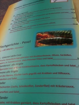 Menu photo 1 Al Mare Carolinensiel, NI