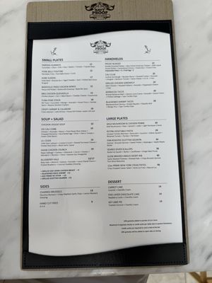 Menu photo 2 Navy Proof Food & Spirits Long Beach, CA