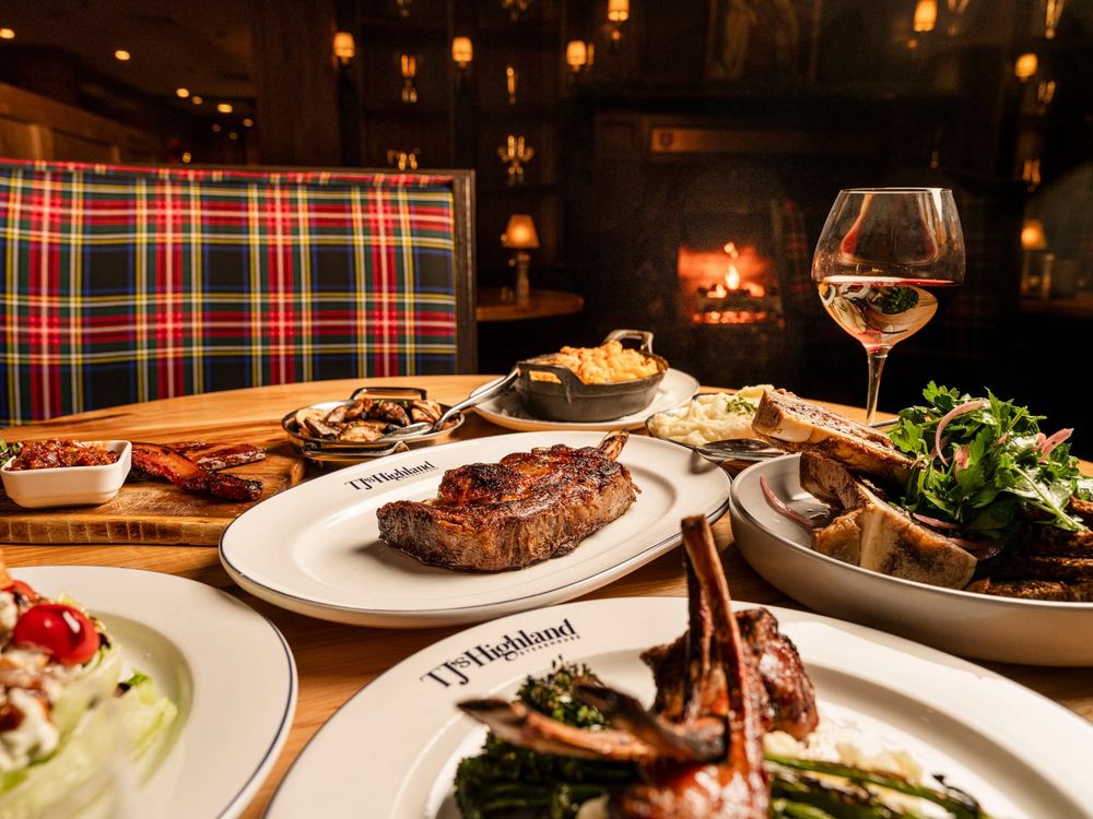 Social spots from TJ's Highland Steakhouse