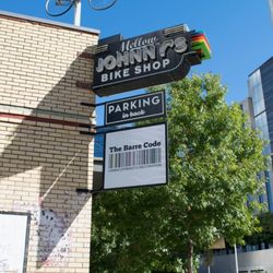 The Barre Code - Downtown - The Barre Code Downtown is located in the basement of the iconic Mellow Johnny's Bike Shop