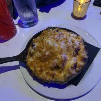 Lagos Restaurant and Lounge - Mac N' Cheese with Shredded Jerk Chicken - African Near Me - New York, New York Lagos Restaurant and Lounge - Mac N' Cheese with Shredded Jerk Chicken - African Near Me - New York, New York