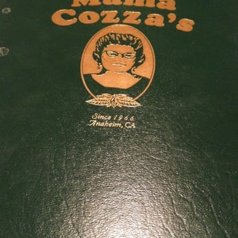 Mama Cozza's - Menu. - Italian Near Me - Anaheim, California