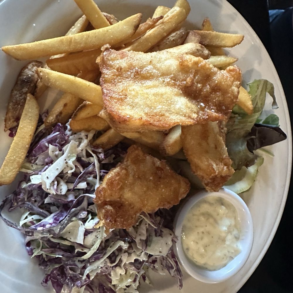 Newbergundian Bistro - Fish and chips - Wine Bars Near Me - Newberg, Oregon