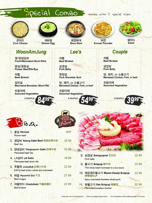 Menu photo 7 Lee's Korean BBQ Las Vegas, NV