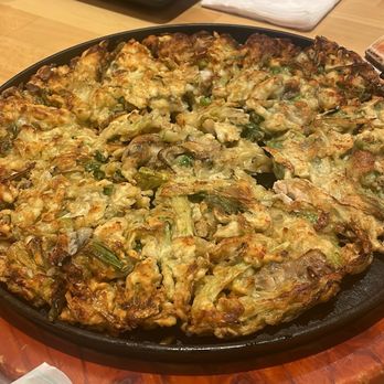 Daesung Korean Noodle - Oyster pancake, must have! - Korean Near Me - Flushing, New York Daesung Korean Noodle - Oyster pancake, must have! - Korean Near Me - Flushing, New York