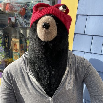 Abiyoyo - Abiyoyo bear mascot - Toy Stores Near Me - Wellfleet, Massachusetts
