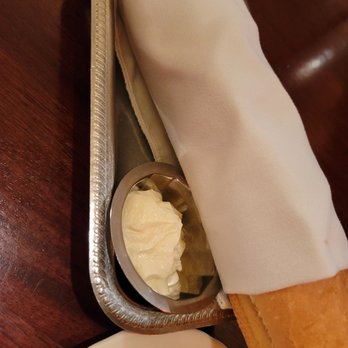 Pappadeaux Seafood Kitchen - The complimentary bread... Yummmm - Seafood Near Me - Houston, Texas