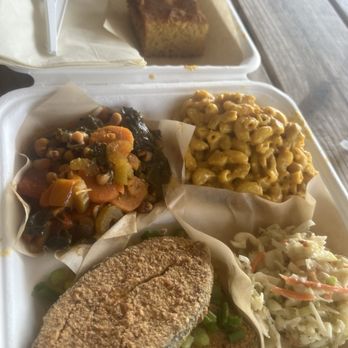 Pure Soul - Vegan Fried Fish Plate - Fast Food Near Me - Durham, North Carolina Pure Soul - Vegan Fried Fish Plate - Fast Food Near Me - Durham, North Carolina