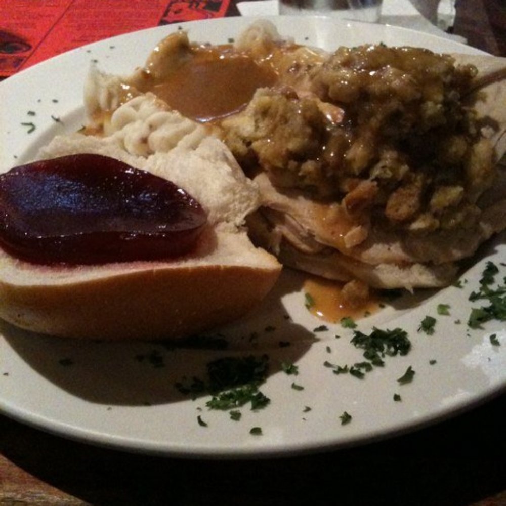New Deck Tavern - black friday turkey with stuffing and mashed potatoes - American Near Me - Philadelphia, Pennsylvania New Deck Tavern - black friday turkey with stuffing and mashed potatoes - American Near Me - Philadelphia, Pennsylvania